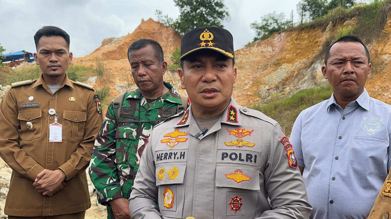 Kapolda Riau Desak Penertiban Tambang Ilegal Usai Tragedi